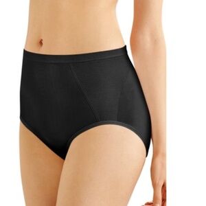 Bali Seamless Extra Firm Control Shaping Brief, 2-Pack Black L Women's